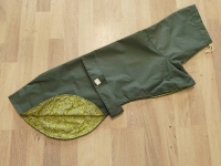 Hunderegenmantel Hood grün 60 cm